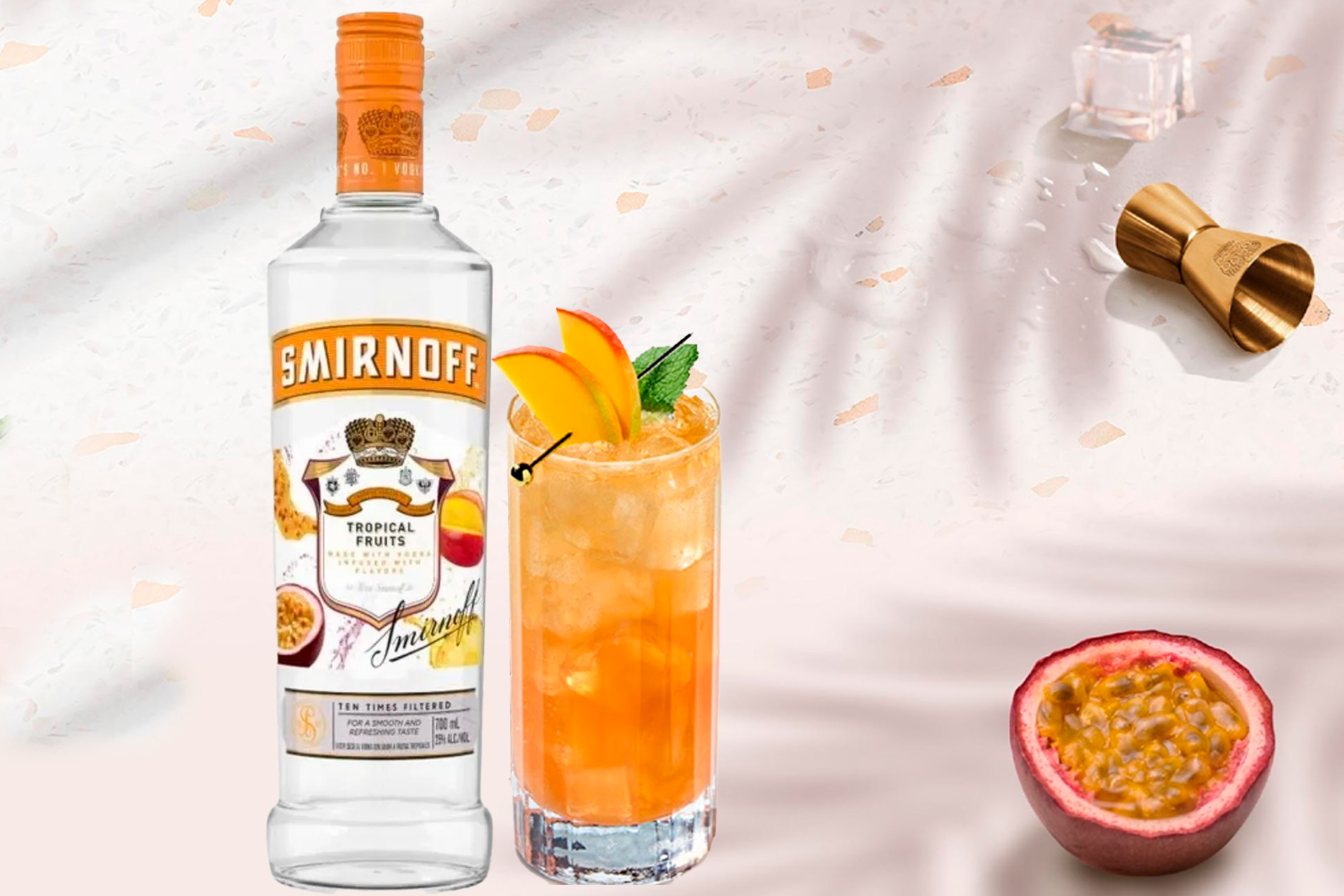 SMIRNOFF TROPICAL FRUITS
